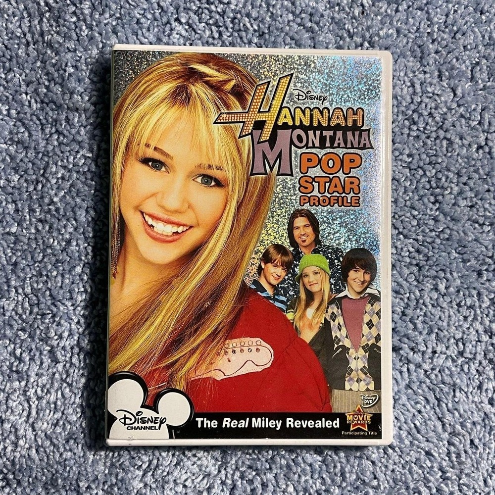 Hannah Montana Pop Star Profile DVD